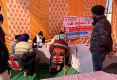 Free Medical Checkup Camp Vill Bharatgarh 04th Jan